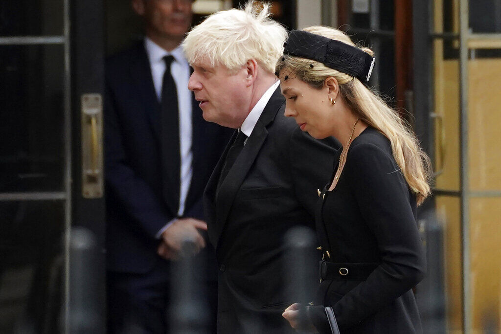 Former British Prime Minister Boris Johnson
